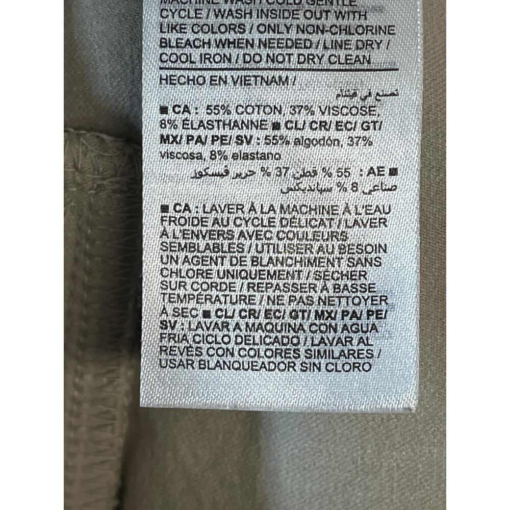 Old Navy Pants Womens 4 Brown High Rise Pixie Skinny Ankle Mocha Taffy Stretch - Picture 12 of 13